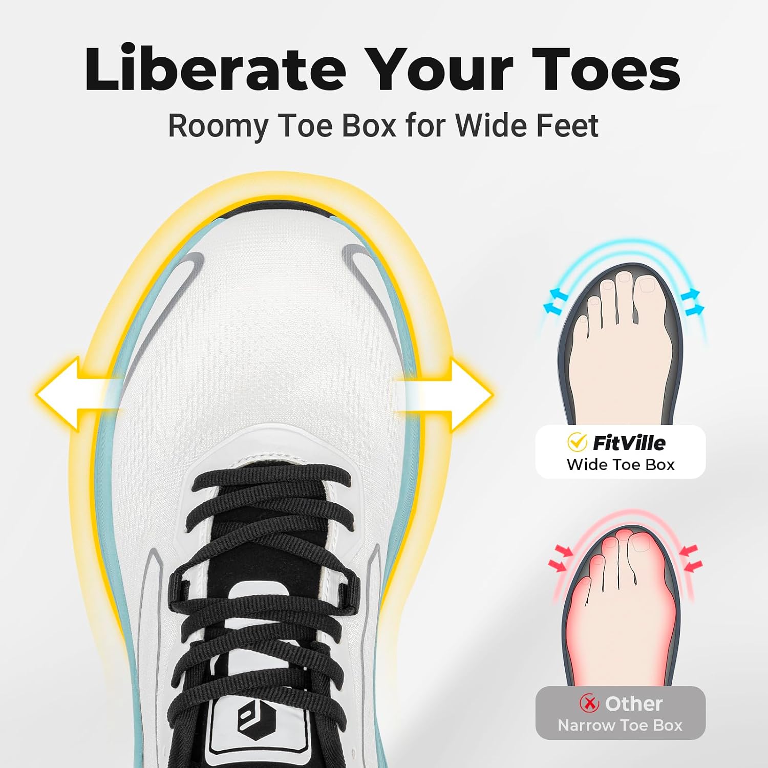 Мужские кроссовки FitVille для – обзор и цена Lightweight Road Running Shoes