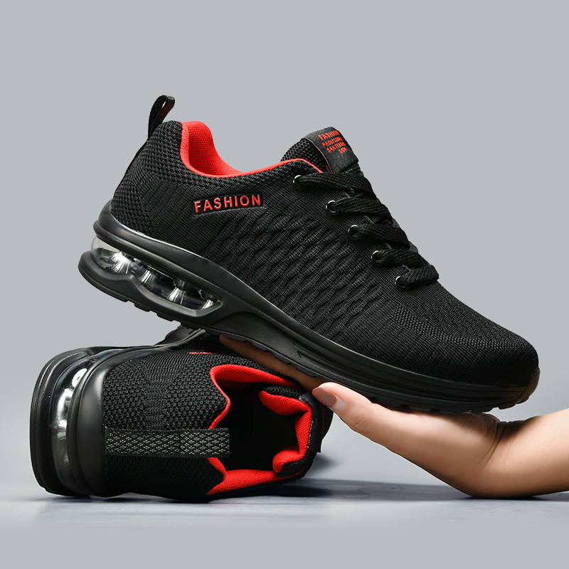 Мужские кроссовки на шнуровке, – обзор и цена Breathable Mesh Athletic Shoes
