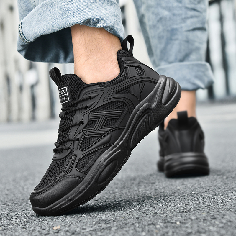 Модные мужские кроссовки: легк – обзор и цена Breathable Mesh Athletic Shoes