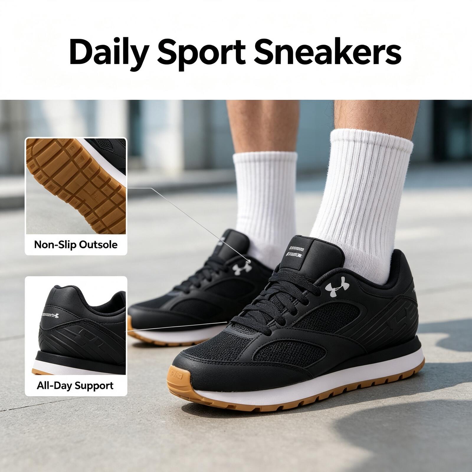 Мужские кроссовки Under Armour – обзор и цена Air Cushion Jogger Shoes Men