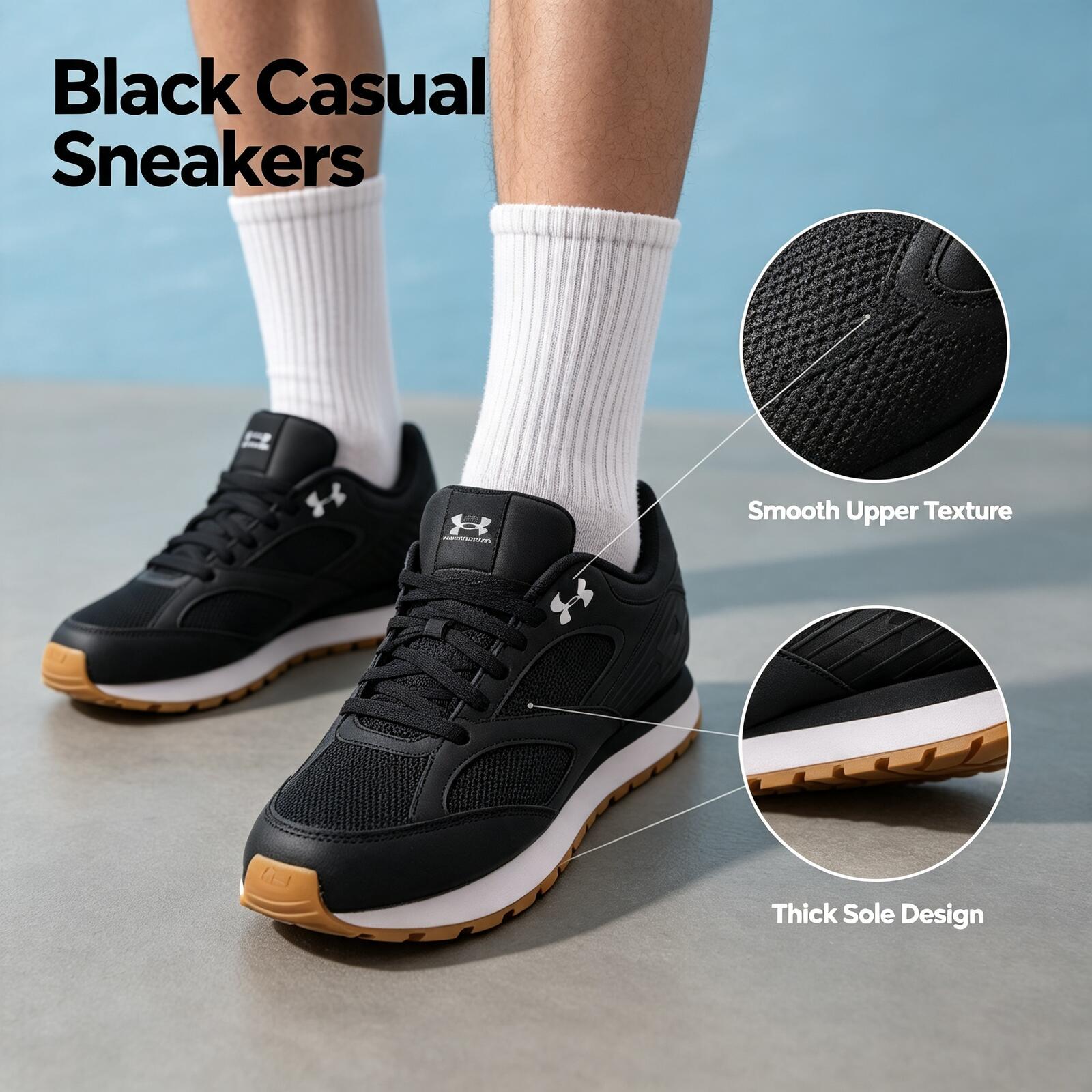 Мужские кроссовки Under Armour – обзор и цена Air Cushion Jogger Shoes Men