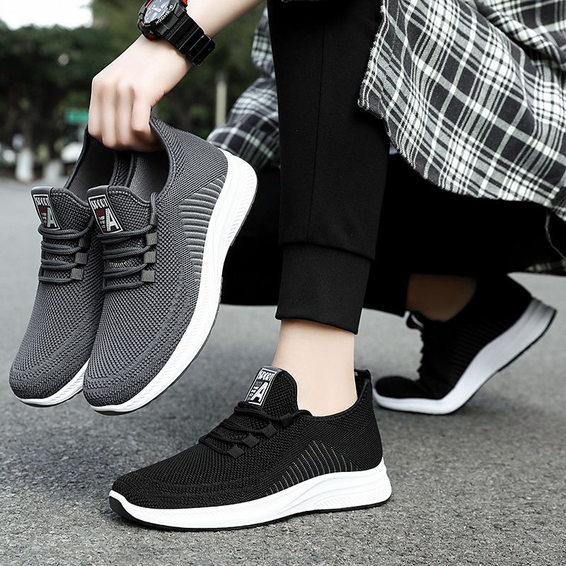 Летние мужские дышащие кроссов – обзор и цена Breathable Mesh Athletic Shoes